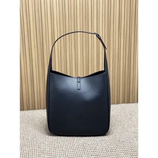 Replica YSL Saint Laurent le 5 à 7 Supple Large Bag Black