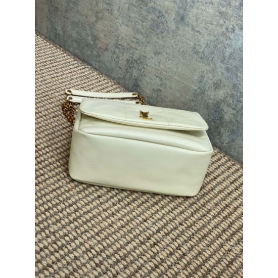 Replica YSL Saint Laurent Jamie 4.3 Small Bag White Lambskin