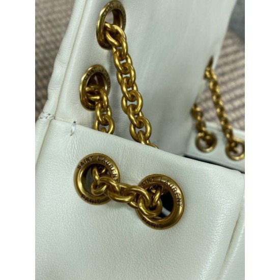 Replica YSL Saint Laurent Jamie 4.3 Small Bag White Lambskin