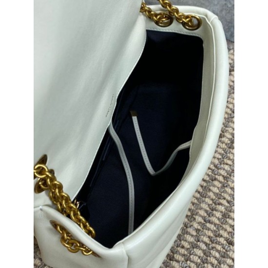 Replica YSL Saint Laurent Jamie 4.3 Small Bag White Lambskin