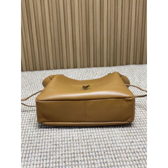 Replica YSL Saint Laurent Jamie 4.3 Large Pochon Shopping Bag Brown