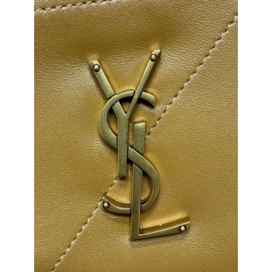 Replica YSL Saint Laurent Jamie 4.3 Large Pochon Shopping Bag Brown