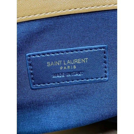 Replica YSL Saint Laurent Jamie 4.3 Large Pochon Shopping Bag Brown