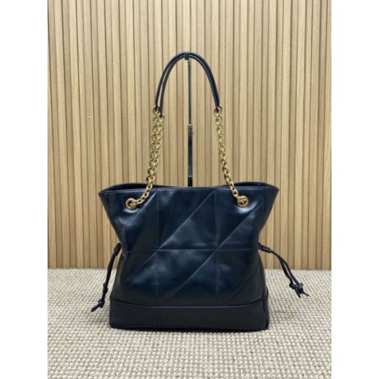 Replica YSL Saint Laurent Jamie 4.3 Large Pochon Shopping Bag Black