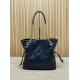 Replica YSL Saint Laurent Jamie 4.3 Large Pochon Shopping Bag Black