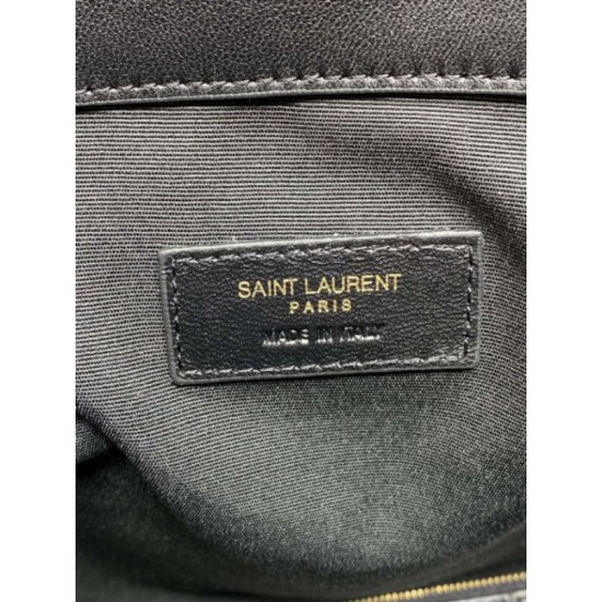 Replica YSL Saint Laurent Jamie 4.3 Large Pochon Shopping Bag Black