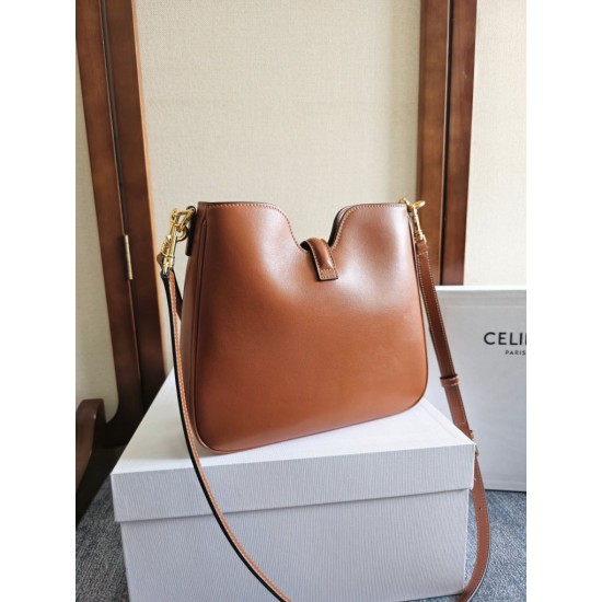 Replica Celine Small/Medium Camille 16 Soft Bag Brown
