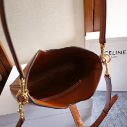 Replica Celine Small/Medium Camille 16 Soft Bag Brown