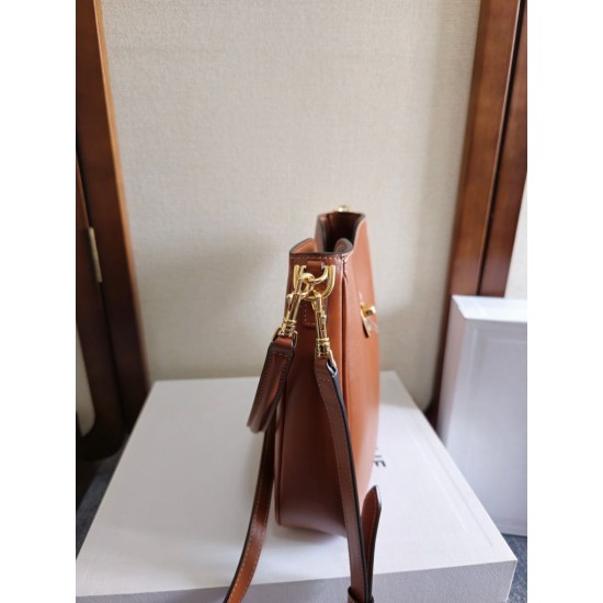 Replica Celine Small/Medium Camille 16 Soft Bag Brown