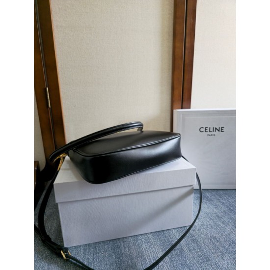 Replica Celine Small/Medium Camille 16 Soft Bag Black