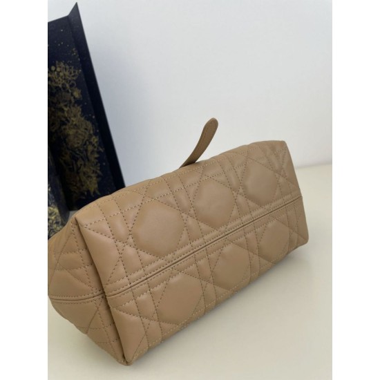 Replica Dior Small/Medium Dior Toujours Bag Macrocannage Tan
