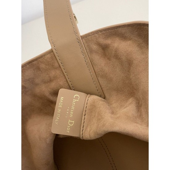 Replica Dior Small/Medium Dior Toujours Bag Macrocannage Tan