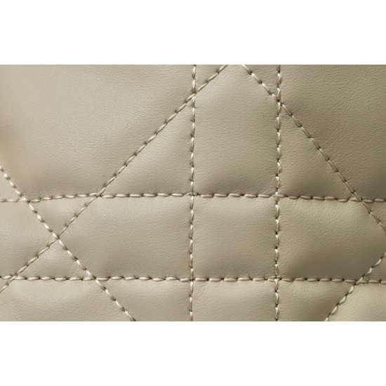 Replica Dior Medium Dior Toujours Macrocannage Bag Beige/Black