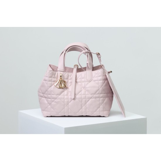 Replica Dior Small/Medium Dior Toujours Bag Macrocannage Pink