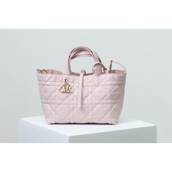 Replica Dior Small/Medium Dior Toujours Bag Macrocannage Pink