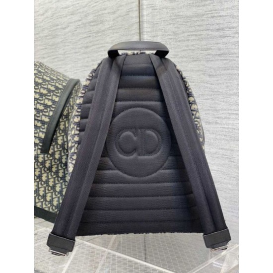 Replica Dior Rider Backpack Dior Oblique Jacquard Beige /Black