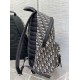 Replica Dior Rider Backpack Dior Oblique Jacquard Beige /Black