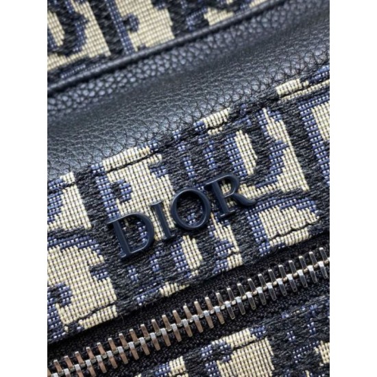 Replica Dior Rider Backpack Dior Oblique Jacquard Beige /Black