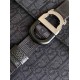 Replica Dior 8 Roll Top Backpack Dior Oblique Jacquard Black
