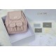 Replica Dior Medium Dior Caro Backpack Pink Macrocannage 