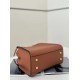 Replica Fendi Mini Iconic Peekaboo Bag Brown