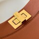 Replica Fendi Mini Iconic Peekaboo Bag Brown