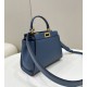 Replica Fendi Mini Iconic Peekaboo Bag Blue