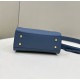 Replica Fendi Mini Iconic Peekaboo Bag Blue