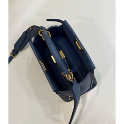 Replica Fendi Mini Iconic Peekaboo Bag Blue