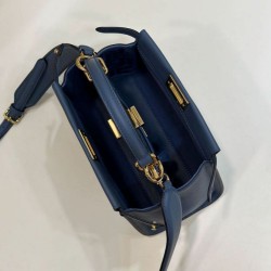 Replica Fendi Mini Iconic Peekaboo Bag Blue Replica Fendi Mini Iconic Peekaboo Bag Blue