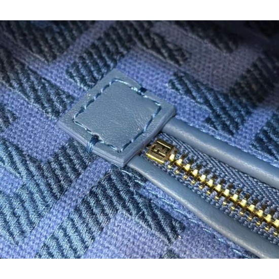 Replica Fendi Mini Iconic Peekaboo Bag Blue