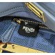 Replica Fendi Mini Iconic Peekaboo Bag Blue