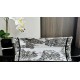 Replica Dior Medium Dior Book Tote Bag Embroidery Toile de Jouy Scotland Motif White/Black
