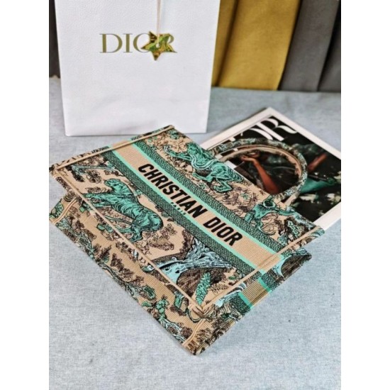 Replica Dior Medium Dioriviera Book Tote Raffia with Pink Toile de Jouy Sauvage Embroidery Fake Sale