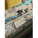 Replica Dior Medium Dioriviera Book Tote Raffia with Pink Toile de Jouy Sauvage Embroidery Fake Sale