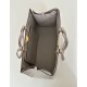 Replica Fendi Peekaboo-Tote Bag FF Gray