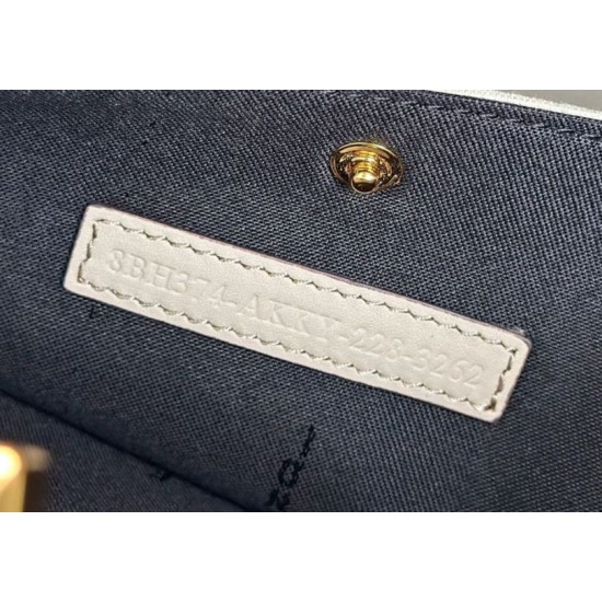 Replica Fendi Peekaboo-Tote Bag FF Gray