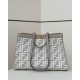 Replica Fendi Peekaboo-Tote Bag FF Gray