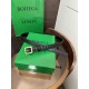 Best Replica BV Contour Intrecciato Small Woven Silk Belt Black Knockoff