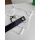 Best Replica BV Andiano Intreccio Large Check Fabric Belt Red Knockoff