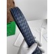 Best Replica Bottega Veneta Mens Reversible Intreccio Belt Blue Knockoff