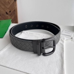 Best Replica Bottega Veneta Mens Reversible Belt Grey Knockoff