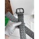 Best Replica Bottega Veneta Mens Reversible Belt Grey Knockoff