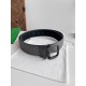 Best Replica Bottega Veneta Mens Reversible Belt Grey Knockoff