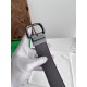 Best Replica BV Mens Reversible Leather Belt Black Knockoff