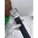Best Replica BV Mens Reversible Leather Belt Black/Blue Knockoff