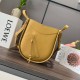 Best Replica Loewe Hammock Slice Crossbody Bag Yellow Knockoff