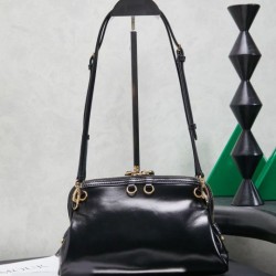 Best Replica Miu Miu Honey Caprice Shell Print Clutch Bag 5BF131 Black Knockoff