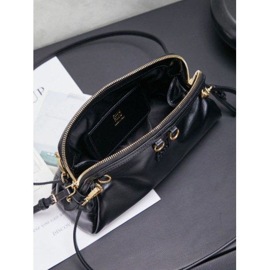 Best Replica Miu Miu Honey Caprice Shell Print Clutch Bag 5BF131 Black Knockoff