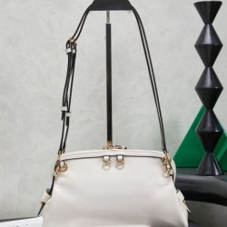 AAAAA Fake Miu Miu Honey Caprice Shell Print Clutch Bag 5BF131 White Dupe Best Replica Miu Miu Honey Caprice Shell Print Clutch Bag 5BF131 White Knockoff